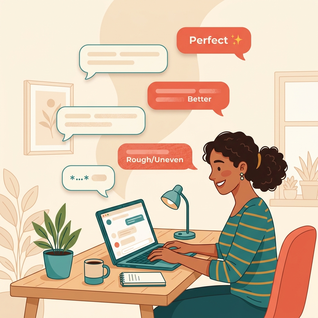 일러스트 1-3: 대화 말풍선